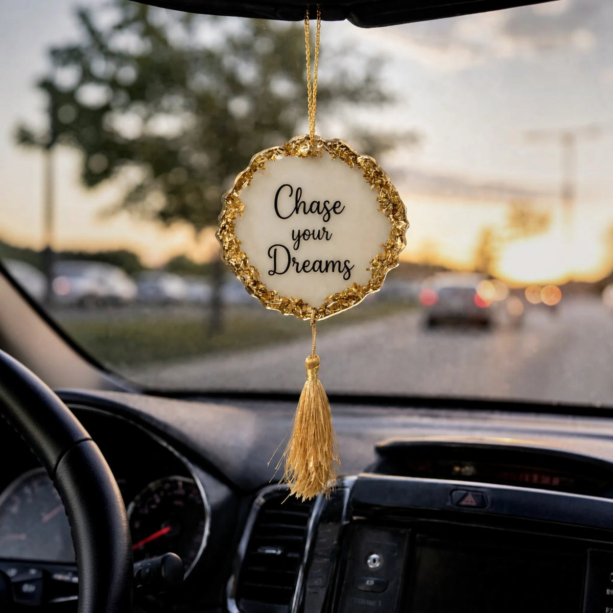 Chase Your Dreams Decorative Car Hanging