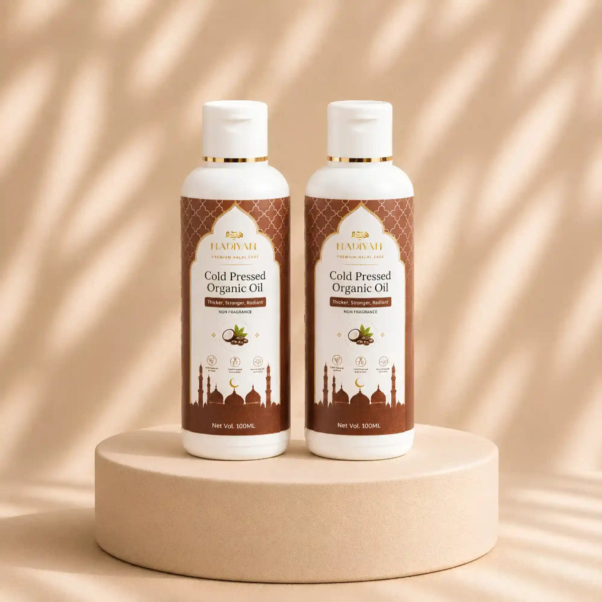 Cold Pressed Organic Oil – 100ml Pack of 2