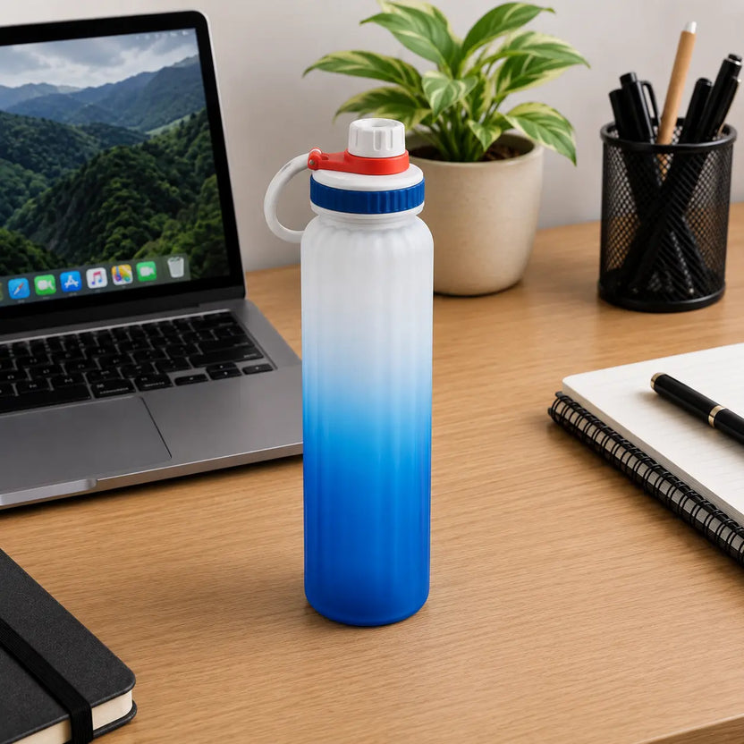 Gaze Camouflaged Borosilicate Glass Bottle – 1 Litre Main image