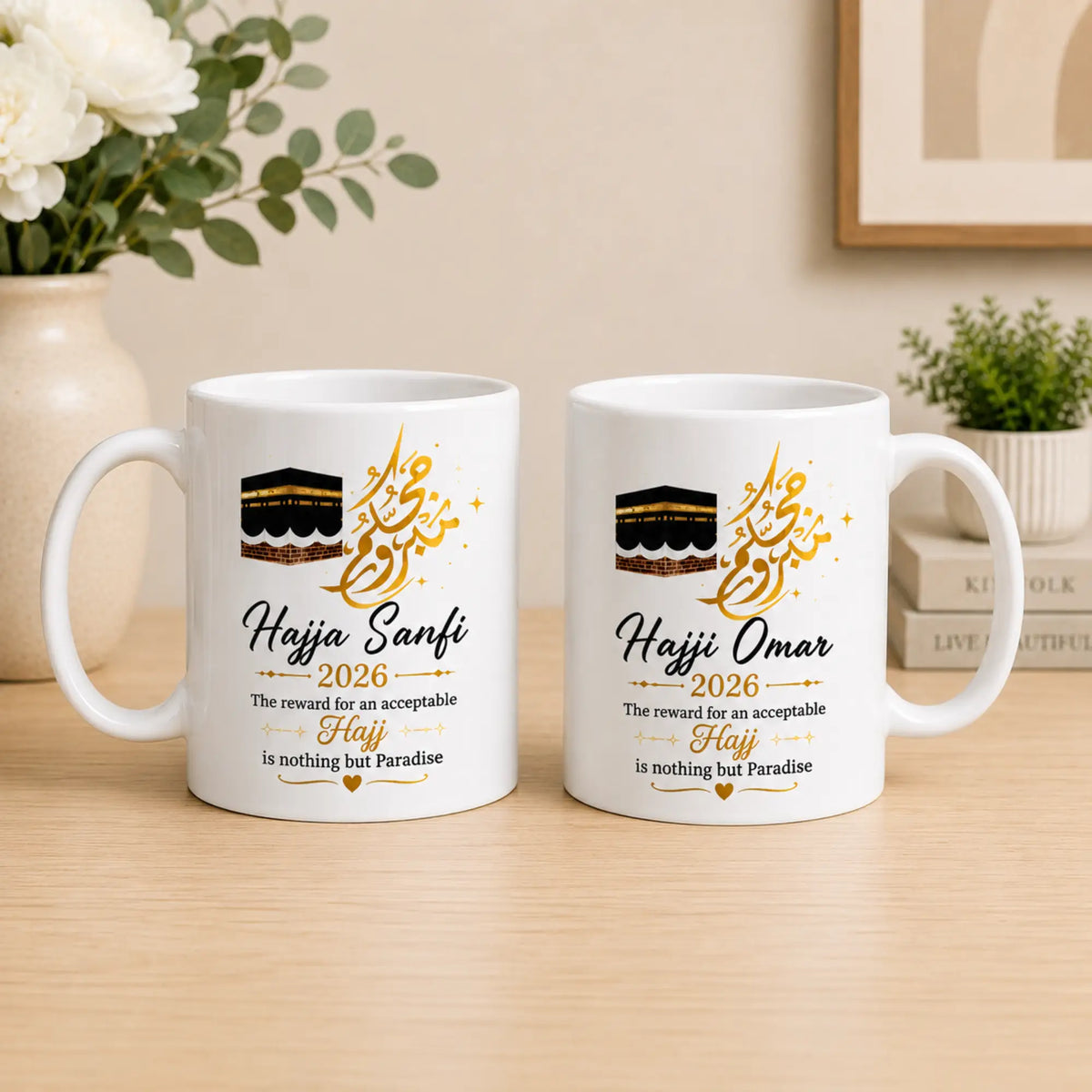 Hajja Hajji Couple Mugs 325 ml