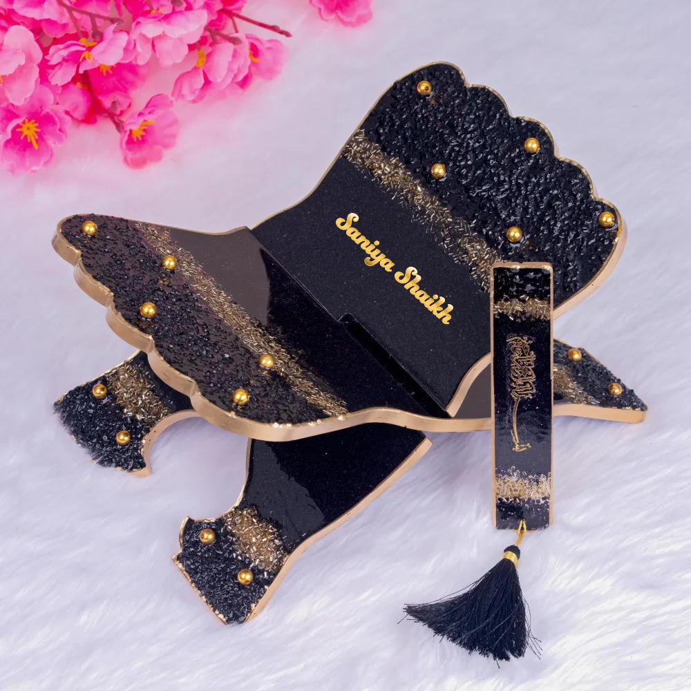 Premium Designer Rehal & Bookmark