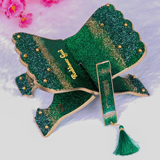 Green Rehal & Bookmark - The Bling Collection
