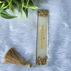 Offwhite Personalised Designer Bookmarks