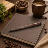 Expresso Coffee Premium Ball Pen shown up close with premium finish detail