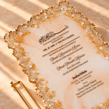 Dawat-e-Nikah – Personalised Resin Nikah Invitation Frame
