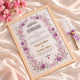 Barakah-e-Ishq Nikah Nama Frame
