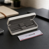 Glide 4 Premium Ball Pen for Smooth Flow displayed alongside its gift box
