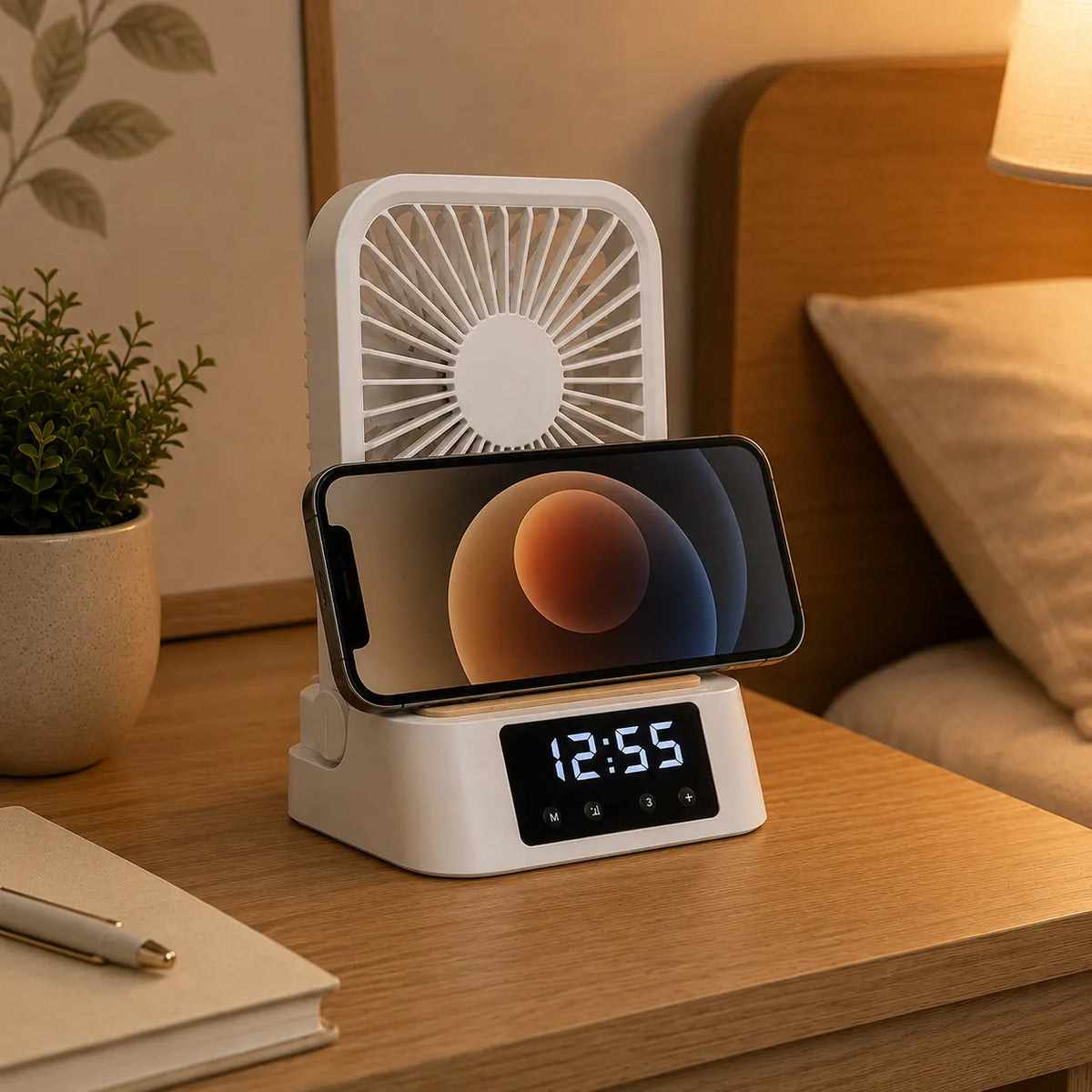 Gale 5-in-1 Desk Charging Station & Mobile Stand