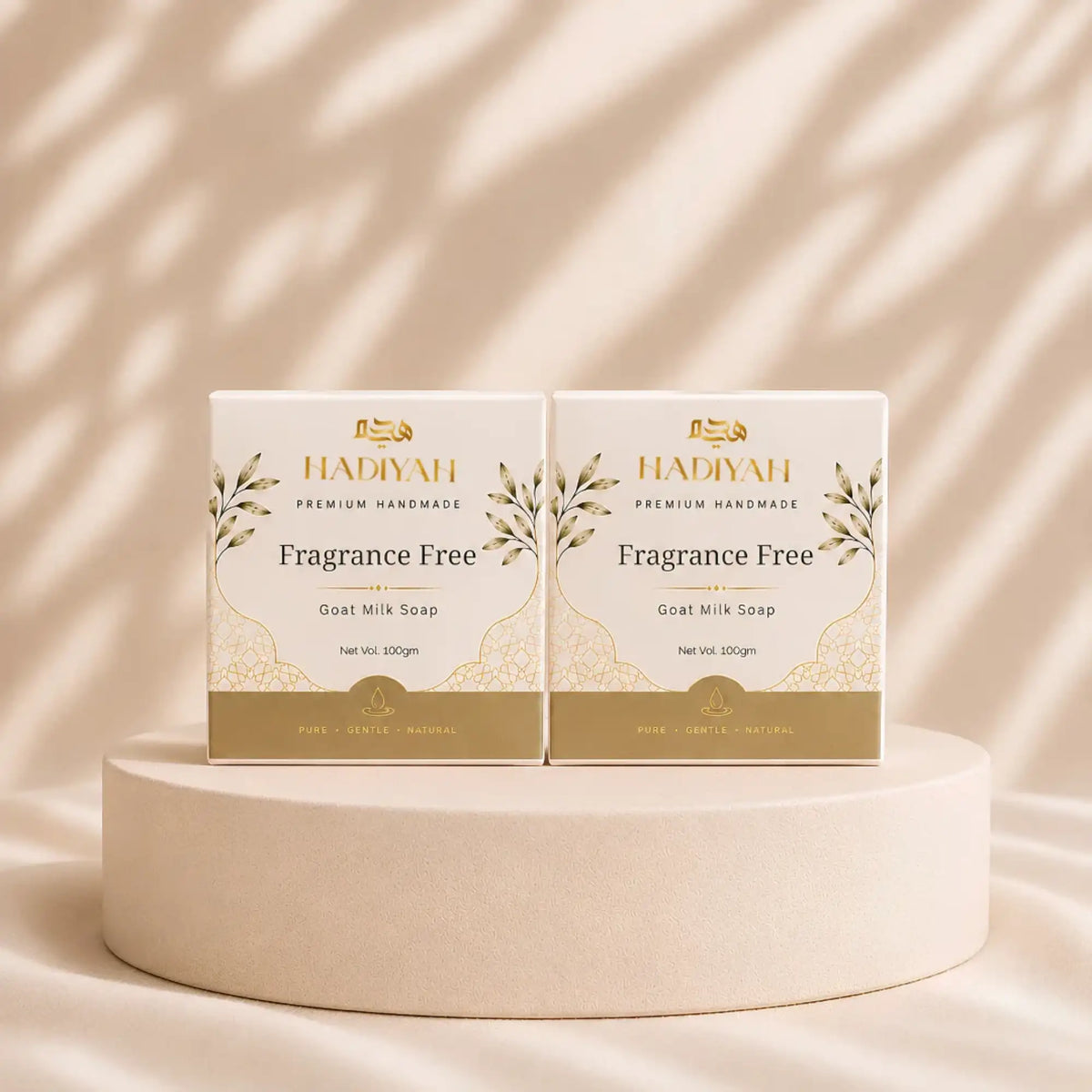 Fragrance-Free Goat Milk Soap – Pack of 2