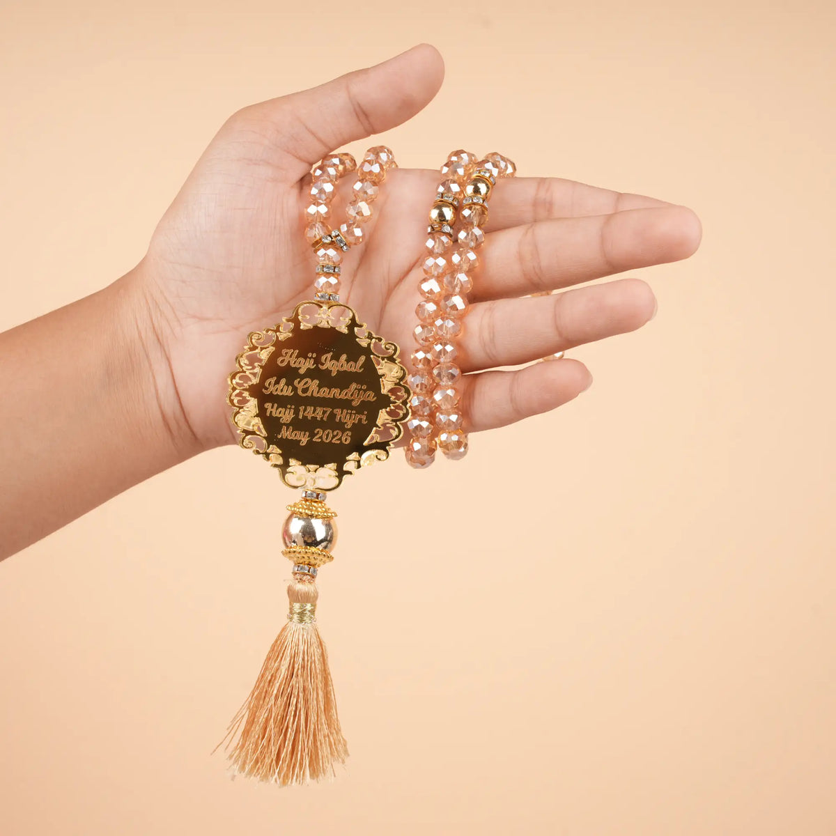 100 Beads Premium Tasbeeh – Customised Hajj Favors