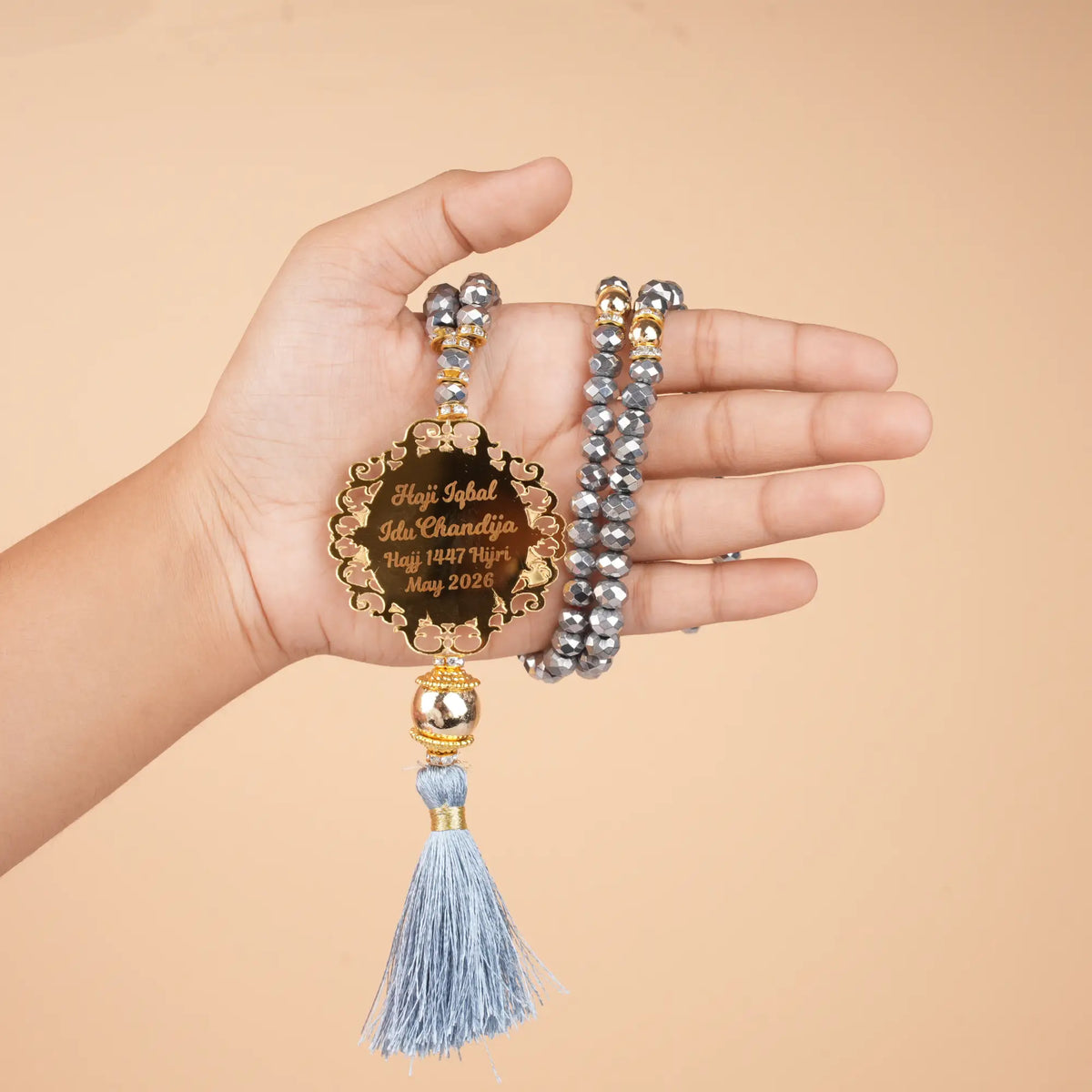 100 Beads Premium Tasbeeh – Customised Hajj Favors