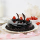Yummylicious Chocolate cake sliced to show the layers inside