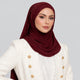 Deep Red Studded Hijab