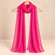 Royal Fuchsia Pink Premium Chiffon Hijab