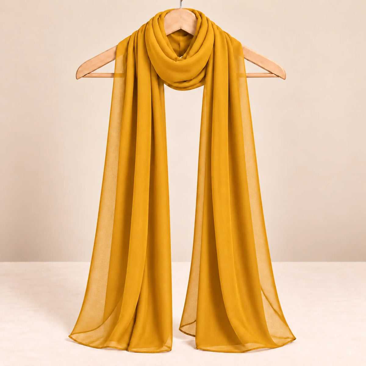 Honey Yellow Premium Chiffon Hijab