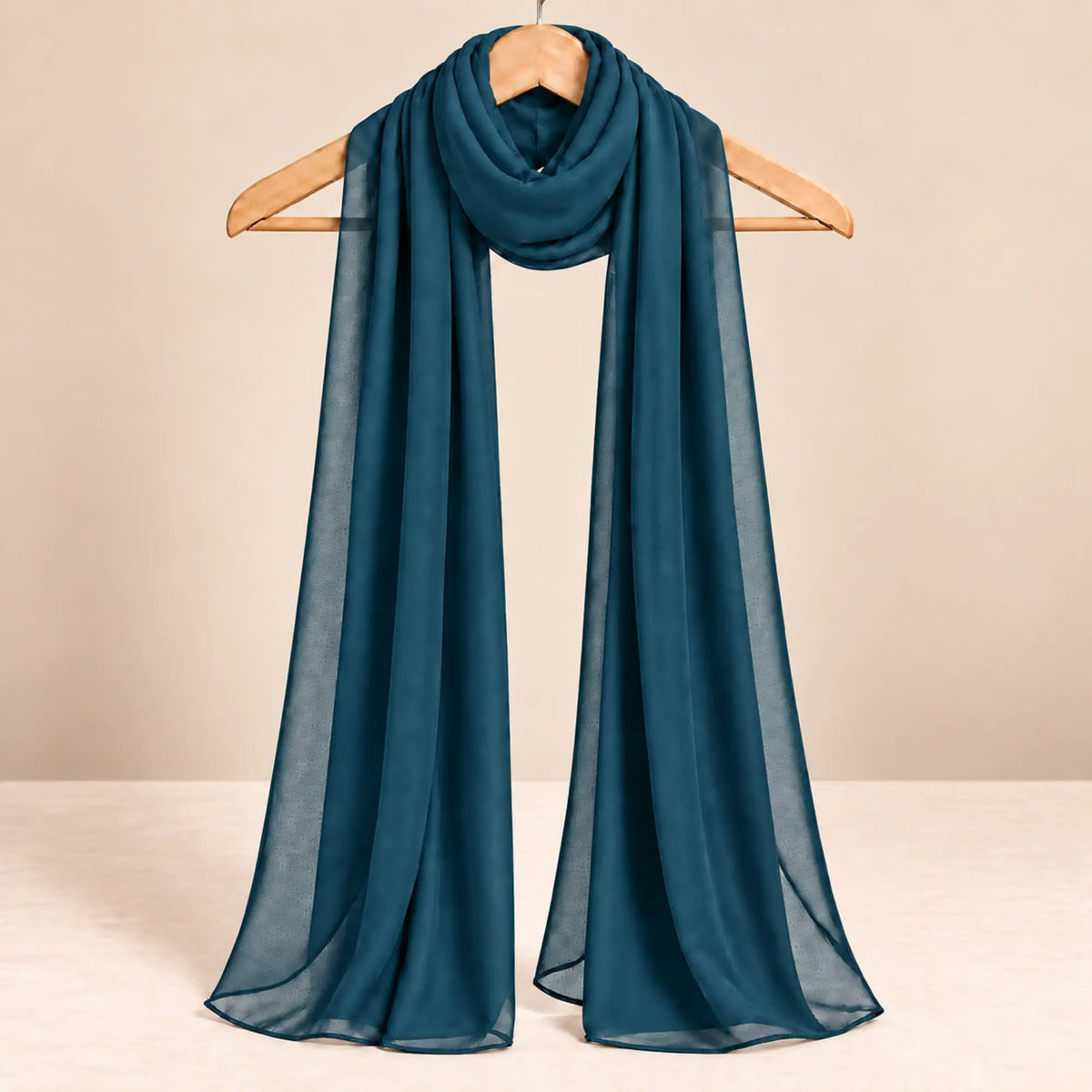Teal Premium Chiffon Hijab