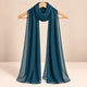Teal Premium Chiffon Hijab