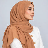 Camel Gold Premium Chiffon Hijab