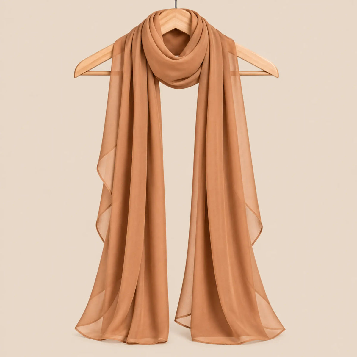 Camel Gold Premium Chiffon Hijab