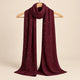 Deep Red Studded Hijab