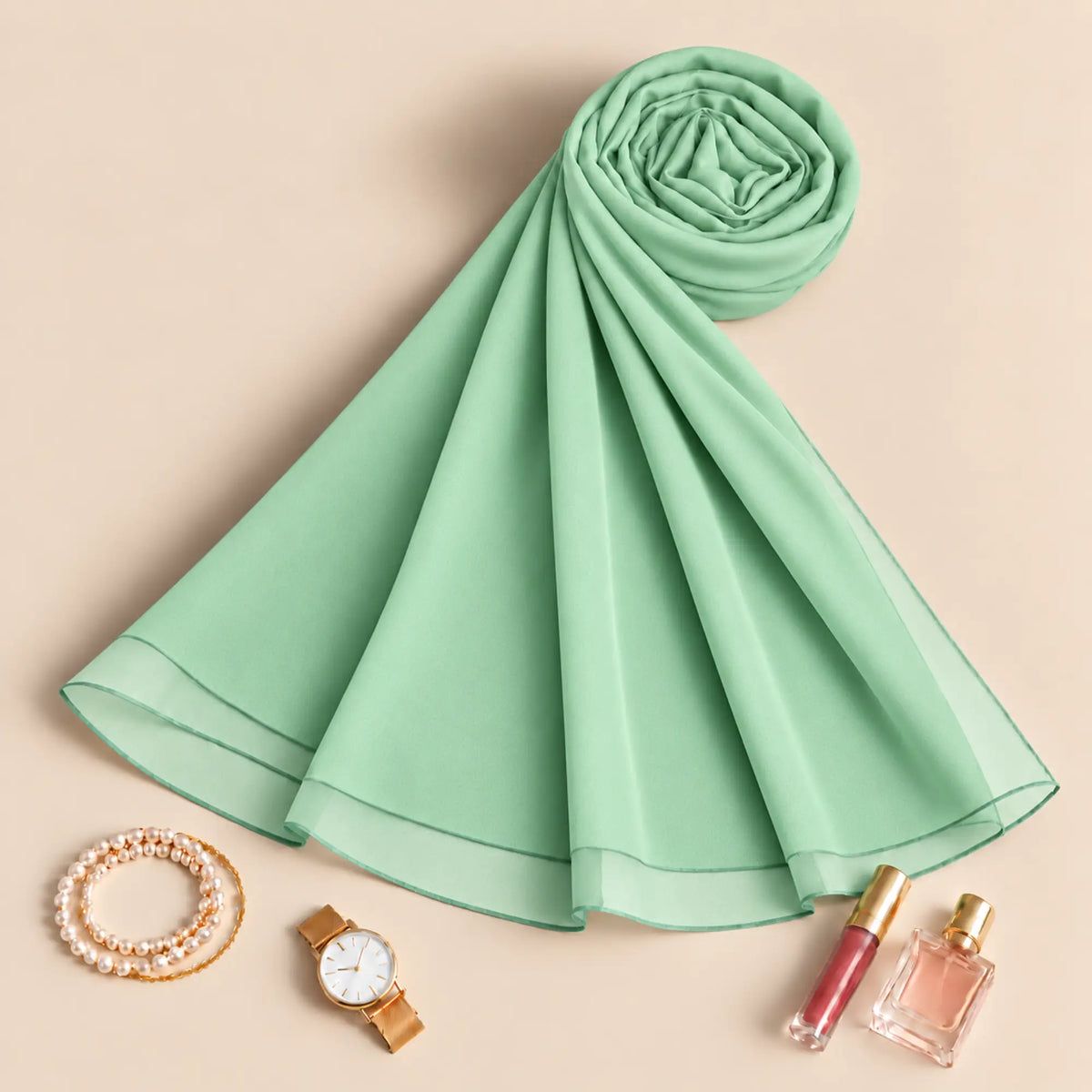 Misty Spring Premium Chiffon Hijab