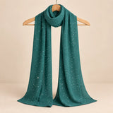 Dark Teal Studded Hijab