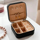 Mini Jewelry Box - Personalized Organizer with soft velvet interior, ideal for rings, earrings, and necklaces. Compact storage for travel or daily use.