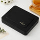 Closed black Pierre Cardin gift box from the Personalized Pen Gift Box - Elegant Writing Set, perfect for gifting professionals and loved ones.