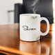 Customizable Ramadan Personalized Mug featuring the name 'Shireen' with elegant Islamic motifs, perfect for Ramadan gifts and daily inspiration.