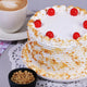 Butter Scotch Cake with caramel crunch topping and cherries, perfect for parties. Buy butterscotch cake online with creamy frosting and same day delivery.