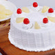 Pineapple Cake — front view, freshly baked