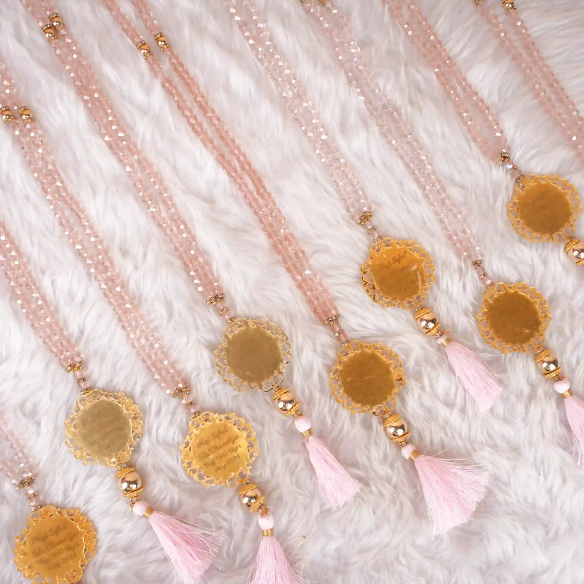 100 Beads Premium Tasbeeh – Customised Hajj Favors
