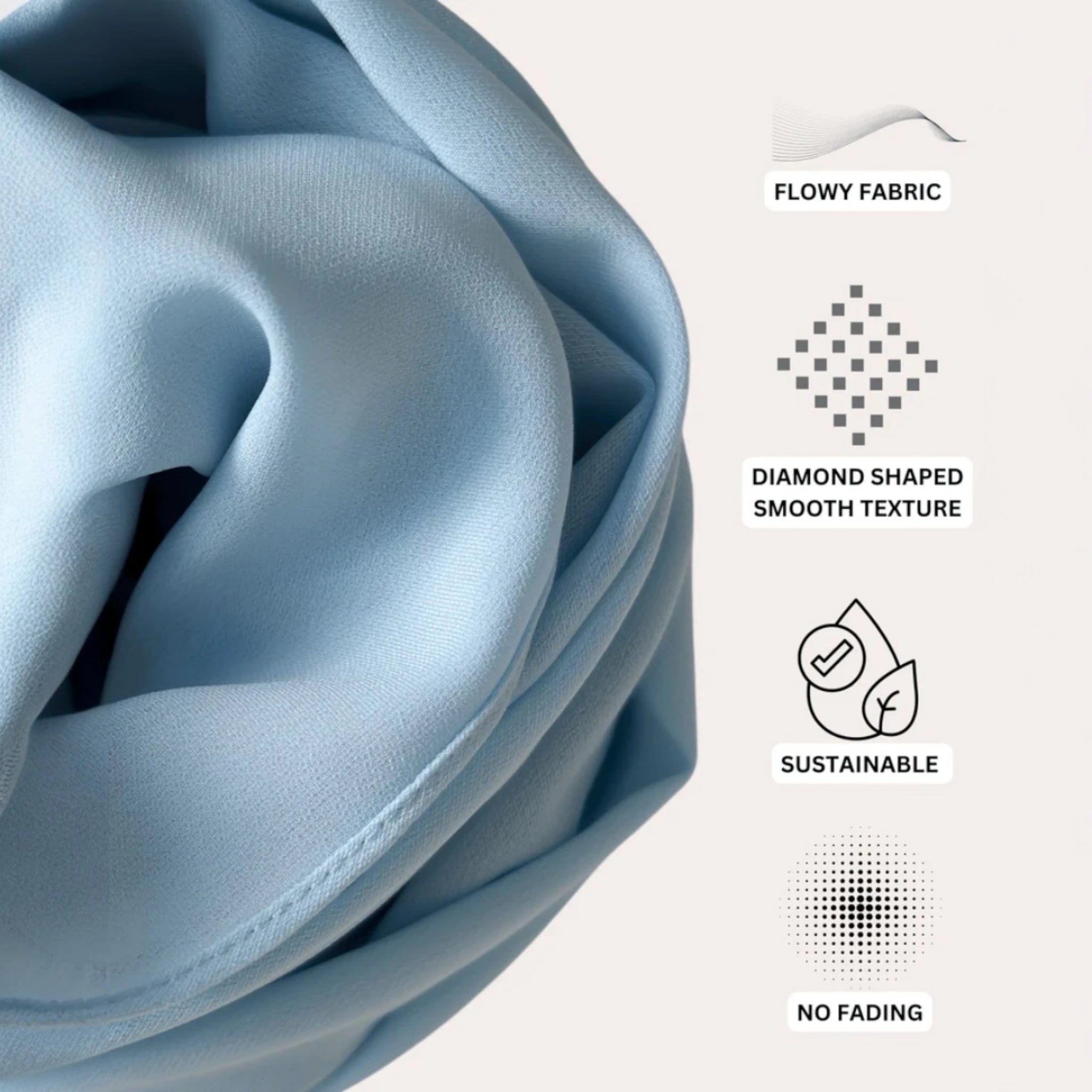 unique color hijab