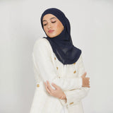 navy blue color hijab