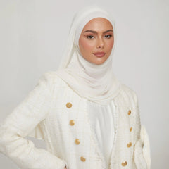 White color hijab
