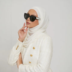 White color hijab