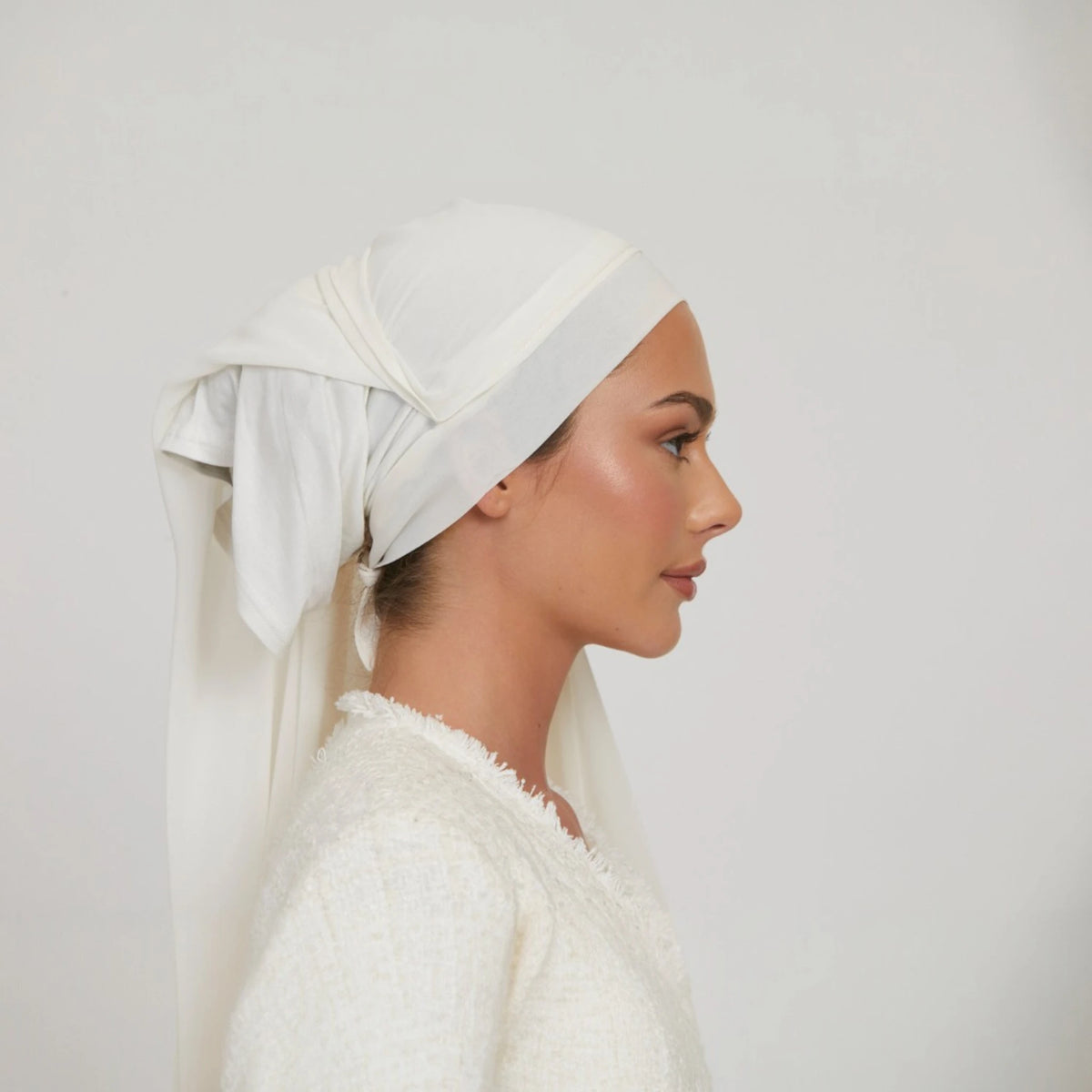 White color hijab