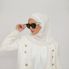 White color hijab
