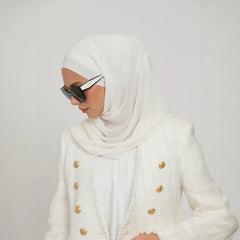 White color hijab