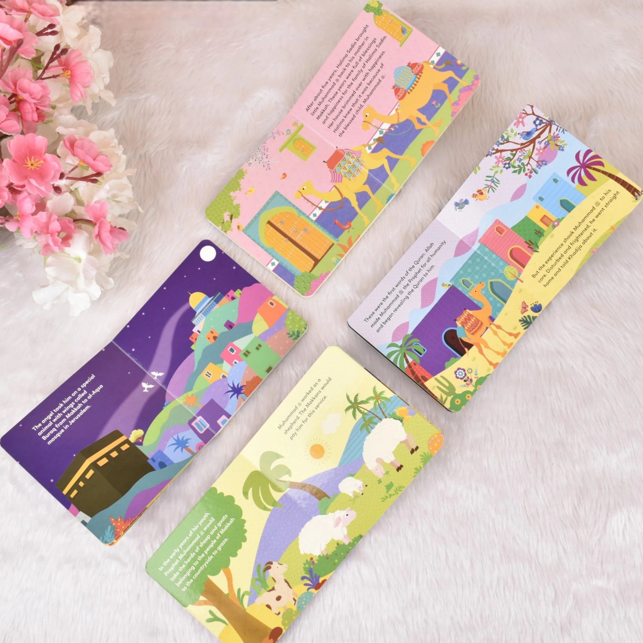 Prophet Muhammad Stories - Little Library (4 Board Books Set)