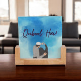 Qubool Hai Personalized Acrylic Frame With Wooden Base — gift by Hadiyah Gifting