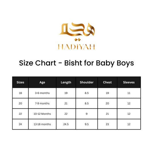 Baby Boy Bisht Robes