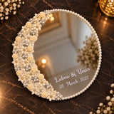 Lulu Al Noor – Personalised Floral Couple Mirror
