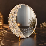Lulu Al Noor – Personalised Floral Couple Mirror